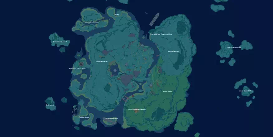 Universal Bearing на карте Artificial Island